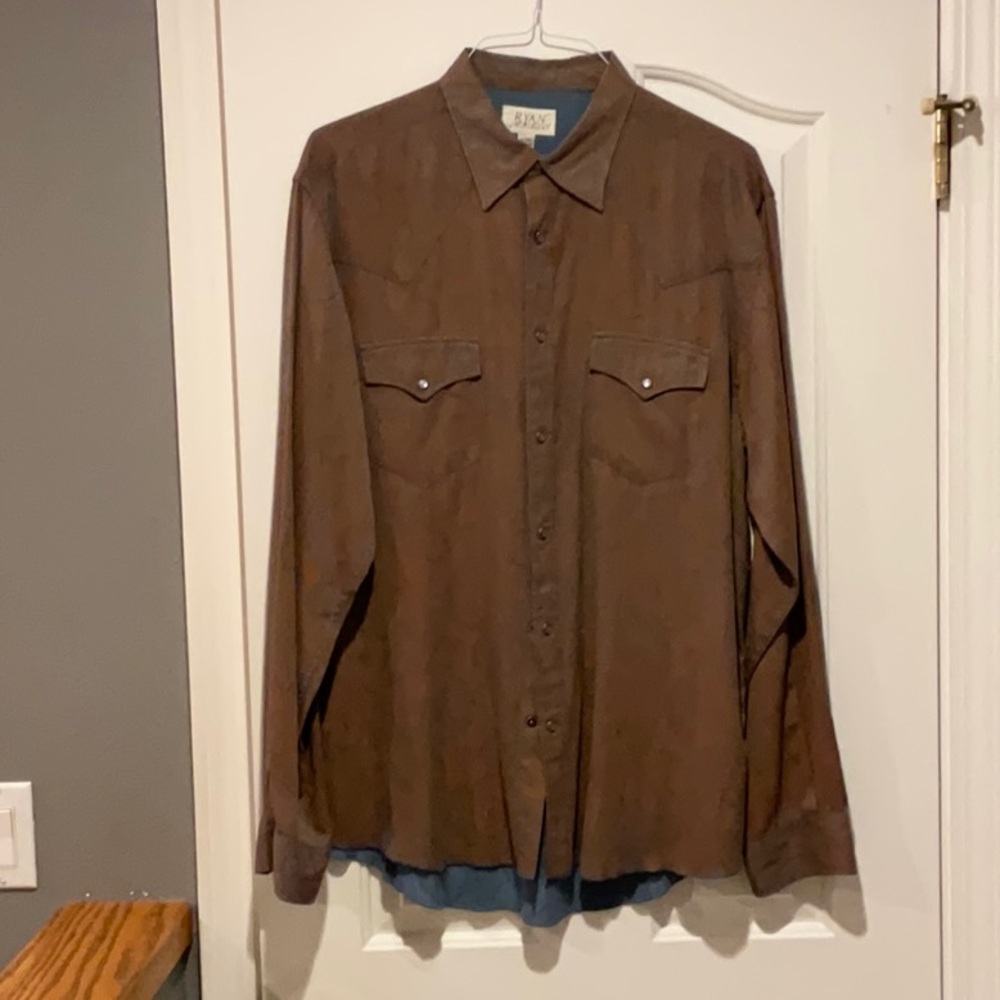 Brown Dress Shirt